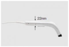 輕質、緊湊型設計，握把厚度22mm，主機重量約85g